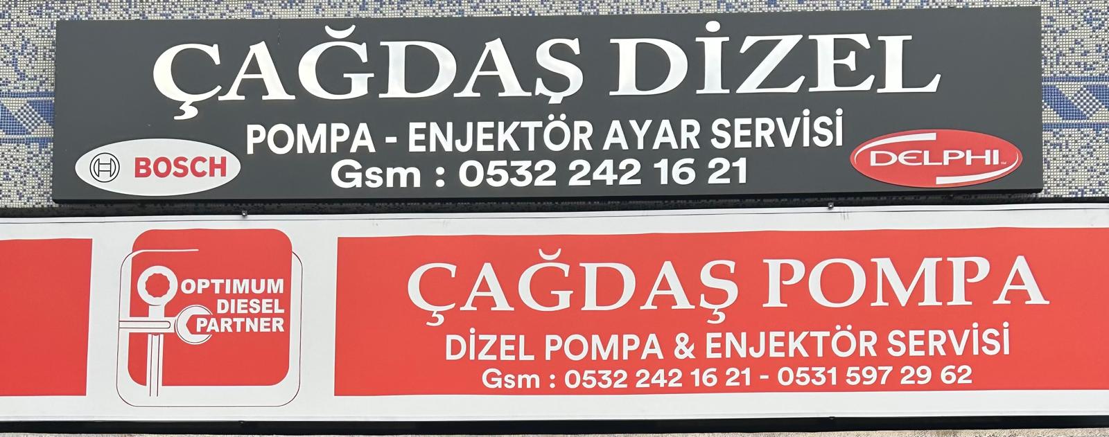 Çağdaş Pompa Dizel Tabela 2
